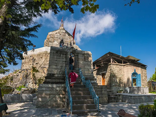 Steps up to the Shankaracharya Temple, Srinagar